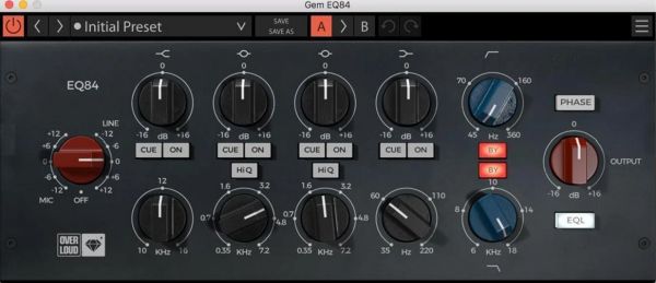 Overloud GEM EQ84 (Neve 1073 Emulation)
